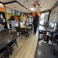 Inside   at Lena' Roti & Doubles in Mississauga