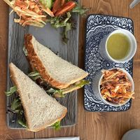 Vlt w extra sides  at The Tree Rooms in Newcastle Upon Tyne