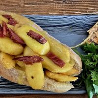 .....and a chip butty cause I am a piglet!!! at The Tree Rooms in Newcastle Upon Tyne