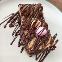 Chickee egg cookie slice at The Tree Rooms in Newcastle Upon Tyne
