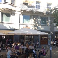 von außen at Cafe Kaiserbau in Stuttgart