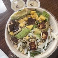 Tropical salad - Vegan and Gluten Free!  at Yuma Fritas in Rochester