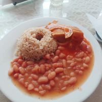 Main dish at Sayel in Lima