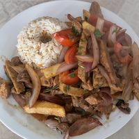 Lomo saltado  at Sayel in Lima