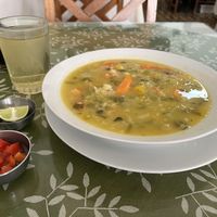 Quinoa soup  at Sayel in Lima