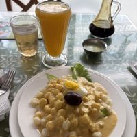 Choclito a la huancaina   at Sayel in Lima