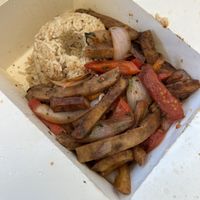 lomo saltadoo  at Sayel in Lima