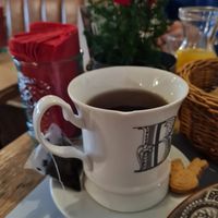 Hot tea at B Monza Bistrot in Monza