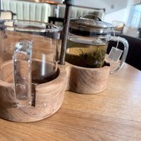 green tea  at Quail + Crane in San Francisco