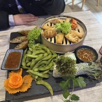 Vegan Appetizer Platter for 2 people  at Viet Phap - auch Vegan Restaurant in Landstuhl