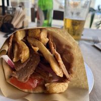   at Spin and Roll Grill Restaurant in Rhodes