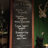 Veganes Menü at Gaststätte Tremonia Auch Porreebar in Dortmund