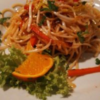 Hauptgang Spagetti at Gaststätte Tremonia Auch Porreebar in Dortmund