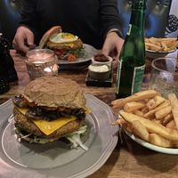 Vegan and vegetarian burgers at Halifax Burgers - Frederiksborggade in Copenhagen
