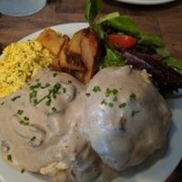 Biscuits and Gravy at Modern Love in Omaha