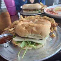 Chickpea cutlet was amazing, the mushroom burger was unappetizing   at Modern Love in Omaha