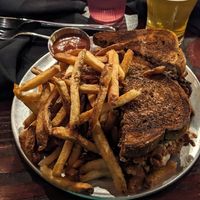 Awesome vegan rueben at Modern Love in Omaha