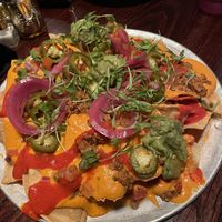 nachos  at Modern Love in Omaha
