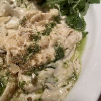 alfredo pasta  at Modern Love in Omaha