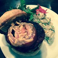 Beet Burger Royale at Modern Love in Omaha