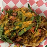 PBH Classic Burger Nachos  at Plant Based Heat in Memphis