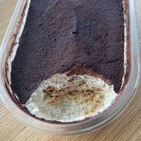 Vegan tiramisu  at Nonna Lia in Toronto