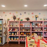 Inside at Epicerie Glu in Paris