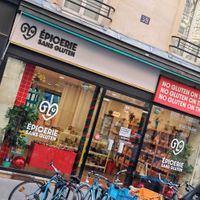 Facade at Epicerie Glu in Paris