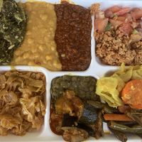 Lunch  at Rahel's Vegan Cuisine in Los Angeles