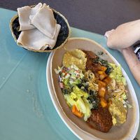 Millennium Platter at Rahel's Vegan Cuisine in Los Angeles