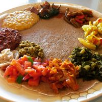 The Vegan Feast  at Rahel's Vegan Cuisine in Los Angeles