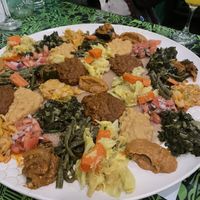   at Rahel's Vegan Cuisine in Los Angeles