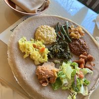   at Rahel's Vegan Cuisine in Los Angeles