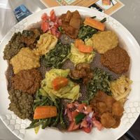   at Rahel's Vegan Cuisine in Los Angeles