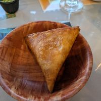 Sambusa at Rahel's Vegan Cuisine in Los Angeles