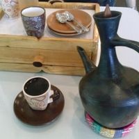 coffee ceremony at Rahel's Vegan Cuisine in Los Angeles