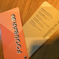 De voorafjes - ik koos de vegan gyoza  at Foodbar 39 in Den Burg