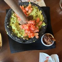Tableside guacamole (no bacon)  at Mi Dia from Scratch in Plano