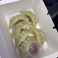 chicken dumplings   at Mr. Wu Dim Sum in New York City