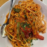 Pasta prima vera (secret menu)  at Acquolina in San Francisco