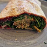 Falafel wrap at Simple Simon in Donegal