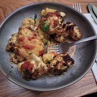 Spiced cauliflower at Chopping Block At Walmgate Ale House in York