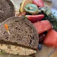 Egg-less Egg Salad 😋  at Green Cuisine Restaurant in Stone Harbor