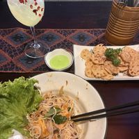 I had the mixed rice noodle salad which was fresh and deliciouss  at Madame Thao Restaurant - Vietnamese Fusion & Vegan Food in Ho Chi Minh City