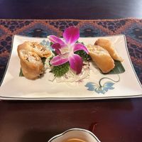 These vegetable spring rolls were the best I have had in all of Vietnam  at Madame Thao Restaurant - Vietnamese Fusion & Vegan Food in Ho Chi Minh City