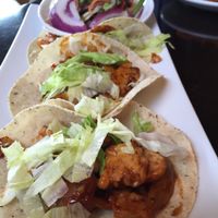 Smoked Tempeh BBQ Tacos (vegan) at True BBQ and Whiskey Bar in Munster