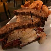 Vegan Rueben at True BBQ and Whiskey Bar in Munster
