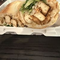 Crispy tofu bahn mi   at Urban Rolls in Rocklin
