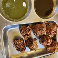 Pakora- super fried & crispy  at Vik's Chaat and Market in Berkeley