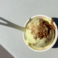 vegan key lime pie ice cream  at Humphry Slocombe in Emeryville